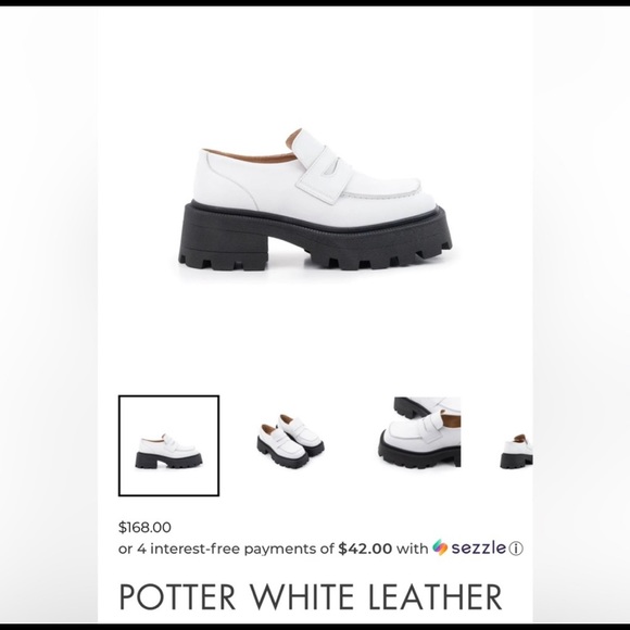 Platform lug loafers - Leather - Picture 6 of 6